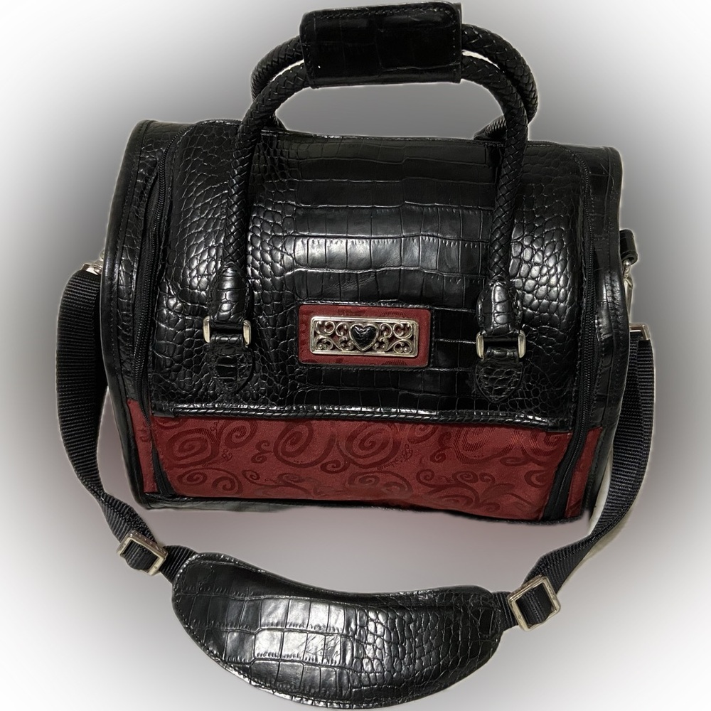 HTF VINTAGE BRIGHTON 13” COSMETIC BAG